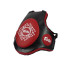 Защитный жилет тренера из Таиланда Fairtex TV2 red black