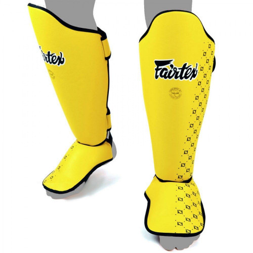 Защита голени Fairtex SP5 yellow XL