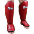 Защита голени Fairtex SP5 red L