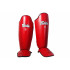 Защита голени Fairtex SP5 red L