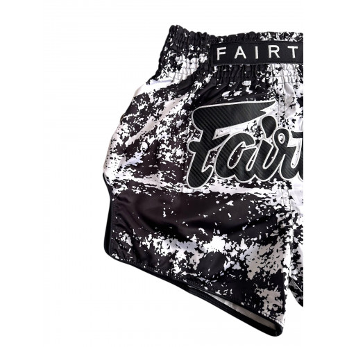 Шорты для тайского бокса Fairtex BS1949 Grunge Black L