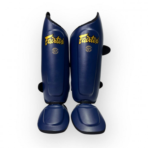 Защита голени Fairtex SP8 blue XL