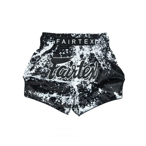 Шорты для тайского бокса Fairtex BS1949 Grunge Black XL