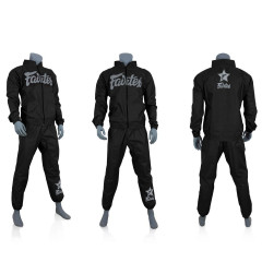 Костюм сауна Fairtex VS3 black gray 2XL