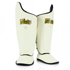 Защита голени Fairtex SP8 white XL