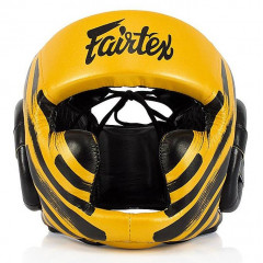 Боксёрский шлем Fairtex HG16-M2 yellow L
