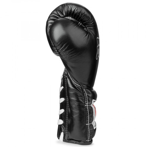 Боксерские перчатки на шнурке Fairtex BGL7 black 12 oz