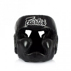 Шлем Fairtex HG13 black (Lace Up) M