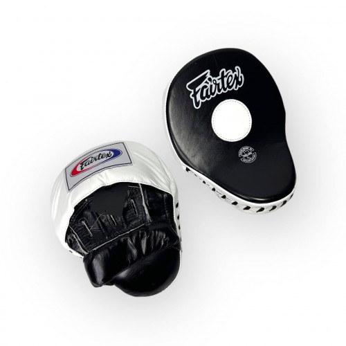 Лапы для бокса Fairtex FMV9 black-white