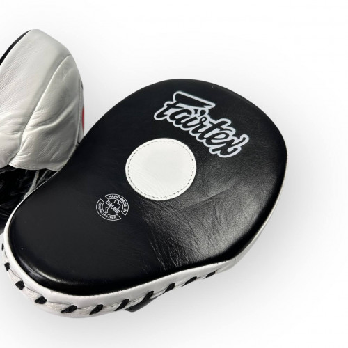 Лапы для бокса Fairtex FMV9 black-white