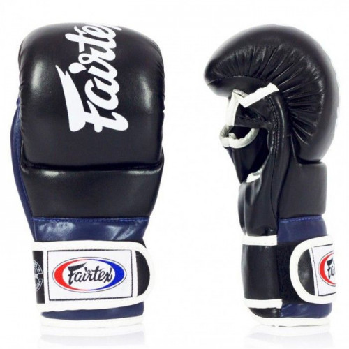 Перчатки Fairtex FGV18 black blue L