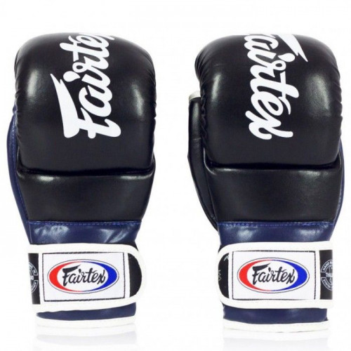 Перчатки Fairtex FGV18 black blue L