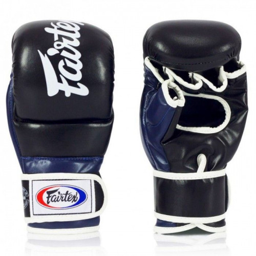 Перчатки Fairtex FGV18 black blue M