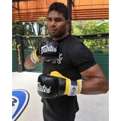 Перчатки Fairtex FGV18 black blue XL