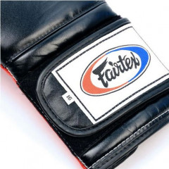 Боксерские перчатки Fairtex BGV9 black red 12 oz