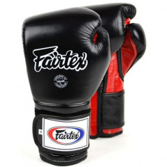 Боксерские перчатки Fairtex BGV9 black red 16 oz