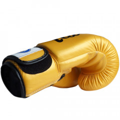 Боксерские перчатки Fairtex BGV19 gold 10 oz
