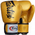 Боксерские перчатки Fairtex BGV19 gold 12 oz