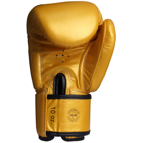 Боксерские перчатки Fairtex BGV19 gold 12 oz