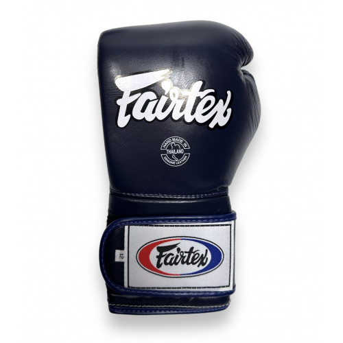 Боксерские перчатки Fairtex BGV9 blue 14 oz