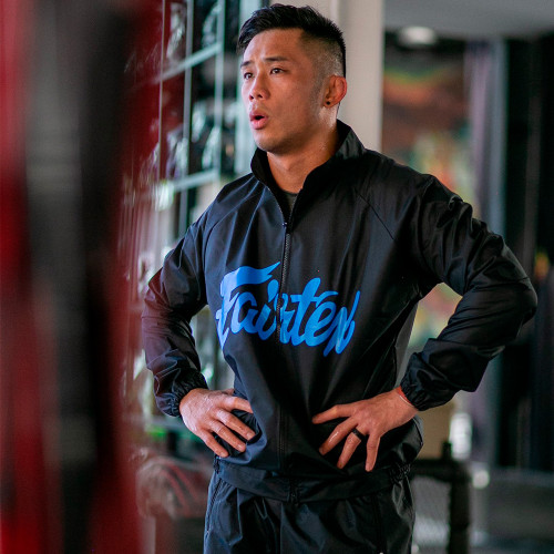 Костюм сауна Fairtex VS3 black blue S