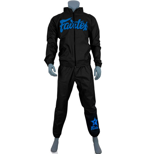 Костюм сауна Fairtex VS3 black blue S