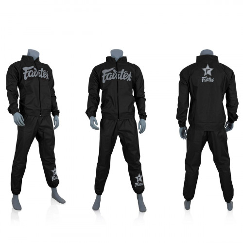 Костюм сауна Fairtex VS3 black gray M