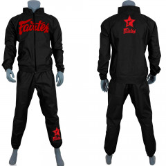 Костюм сауна Fairtex VS3 black red M