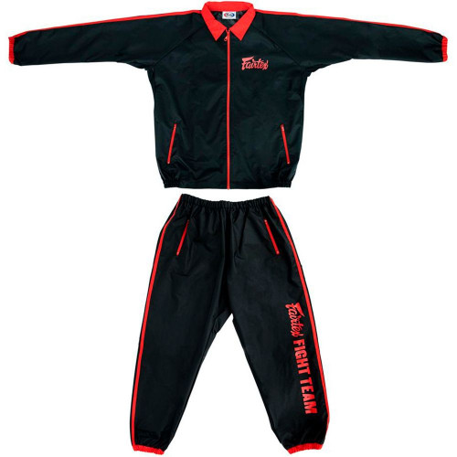 Костюм сауна Fairtex VS4 black red XL