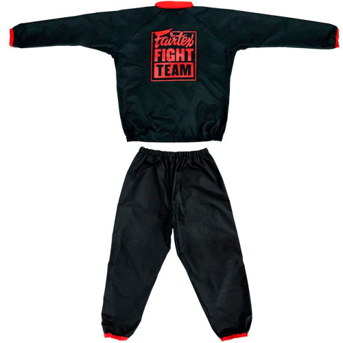 Костюм сауна Fairtex VS4 black red XL