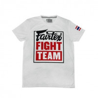 Футболка Fairtex TST51 white red XL